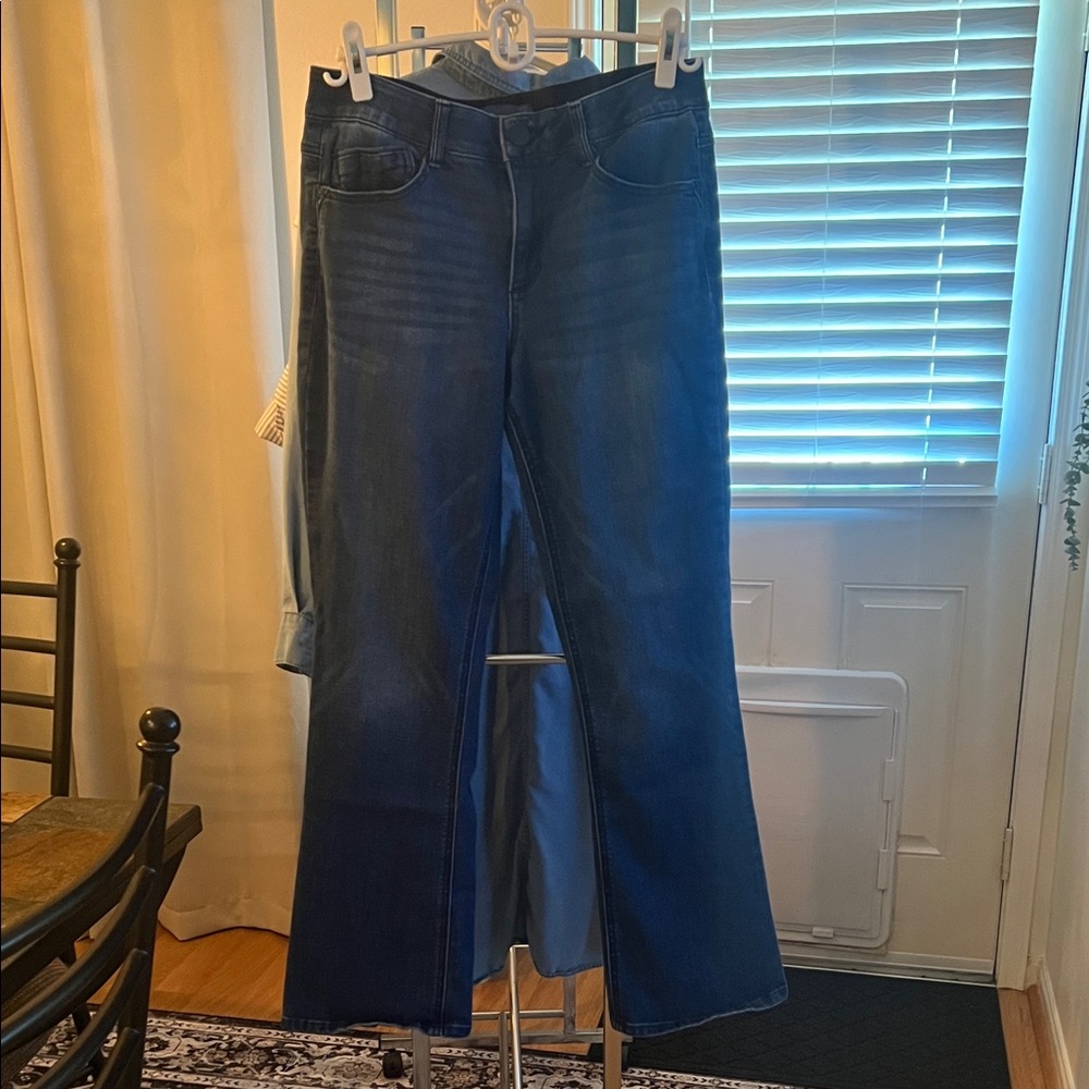 Democracy Dark Blue Flare Jeans